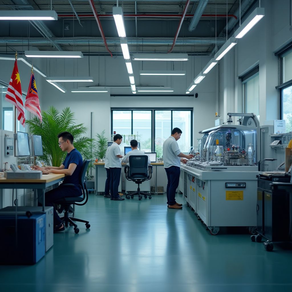 Pengilang tempatan yang mengautomasikan operasi