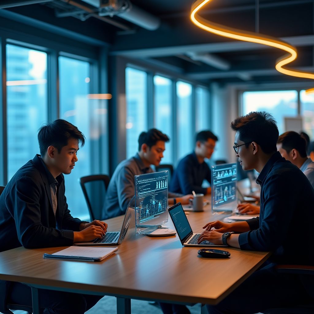 Syarikat teknologi permulaan yang berkembang pesat